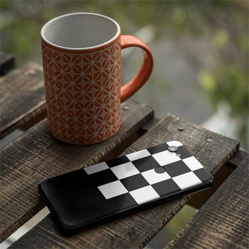 Checkerboard Split Google Pixel 3a XL Skin